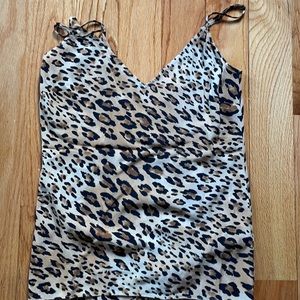 Frame Denim XS leopard tank